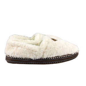 ARIAT NWOT Women's XS (5-6) Cream Appaloosa Comfy Snuggle Slippers AR2271-101